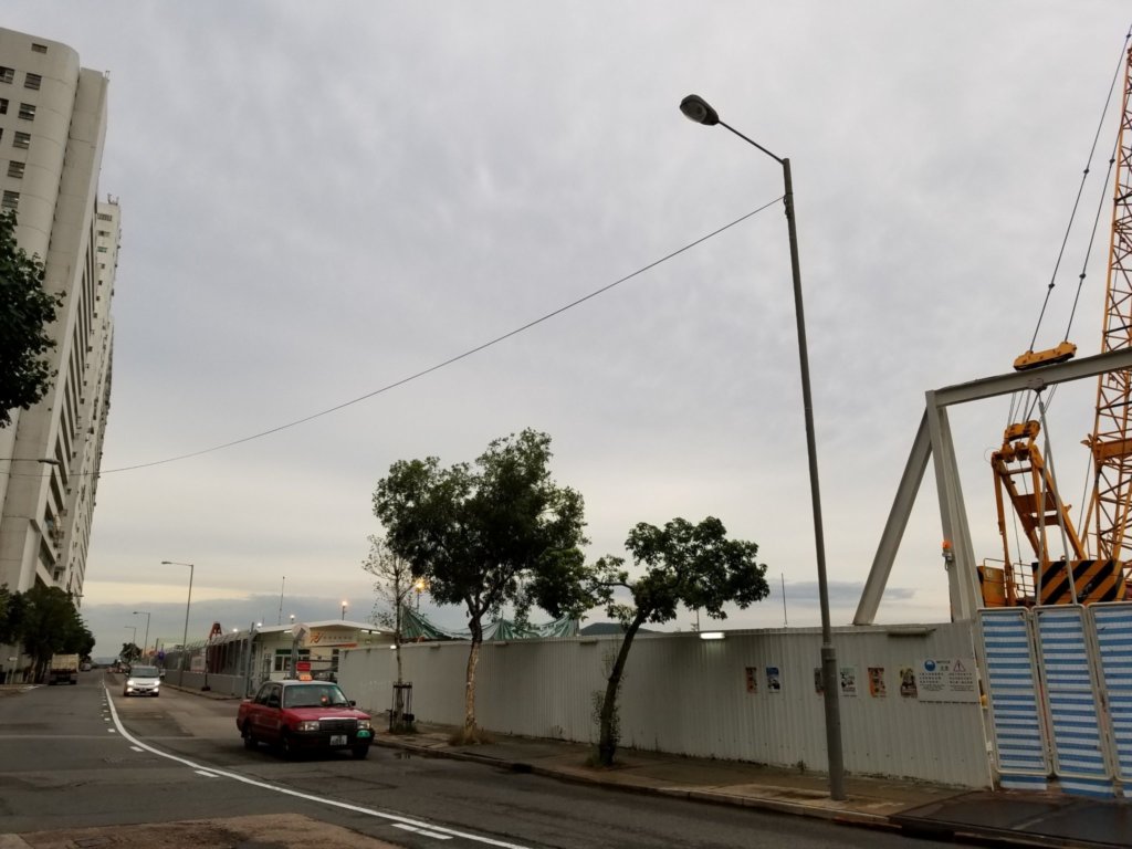 香港ホライズンプラザ周辺、何もない