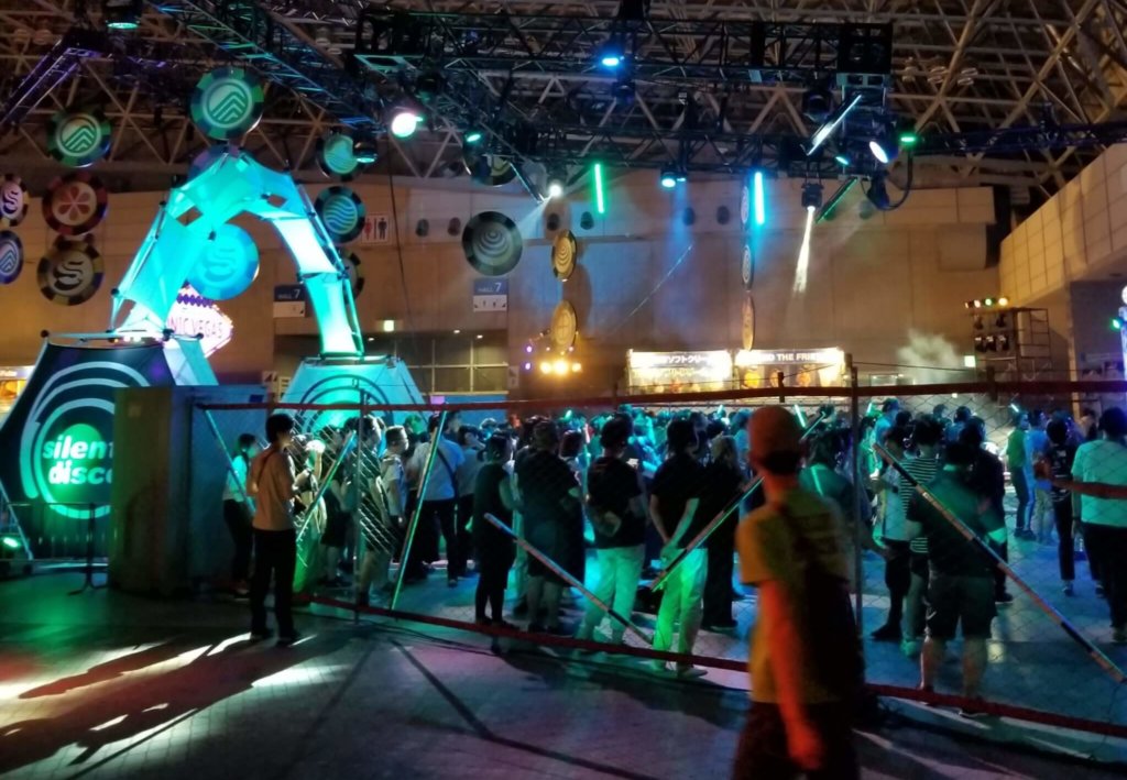 毎年恒例！ソニマニ・サマソニのサイレントディスコ