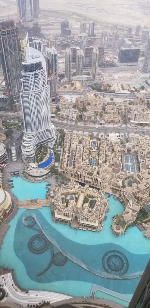 ブルジュ・ハリファ「アトモスフィア」からの眺め
