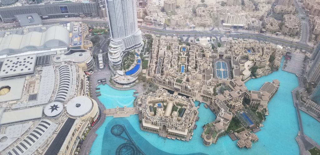 ブルジュ・ハリファ「アトモスフィア」からの眺め