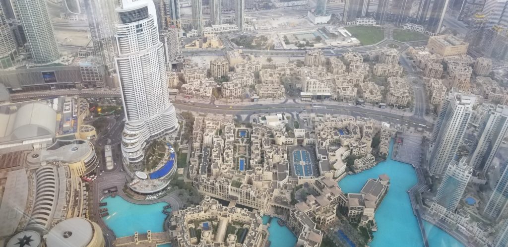 ブルジュ・ハリファ「アトモスフィア」からの眺め