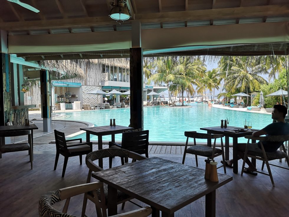 フィノールのメインレストラン「BAR BAR BEACH DINNER」