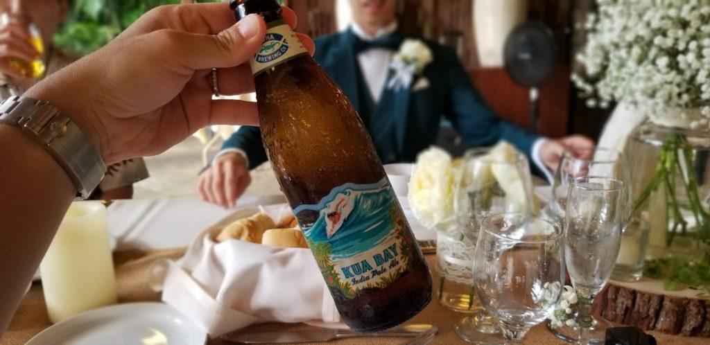 友人の結婚式にて(ハワイ)