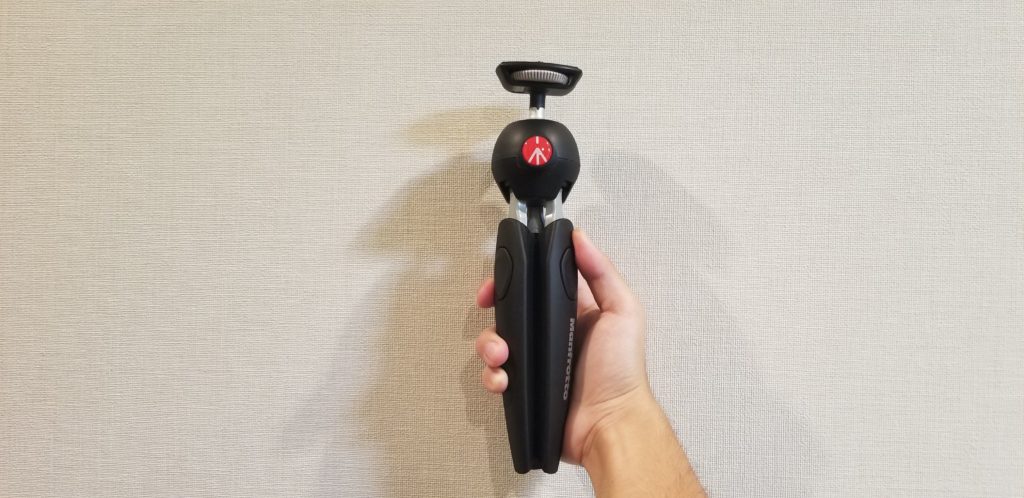 Manfrottoのミニ三脚