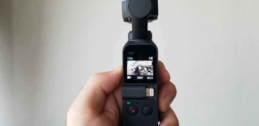 手ブレゼロの最強携帯カメラOSMO POCKET
