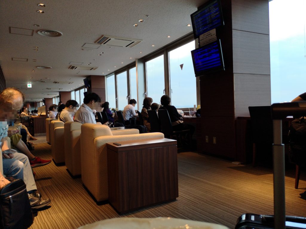 新千歳空港の国内線ラウンジ