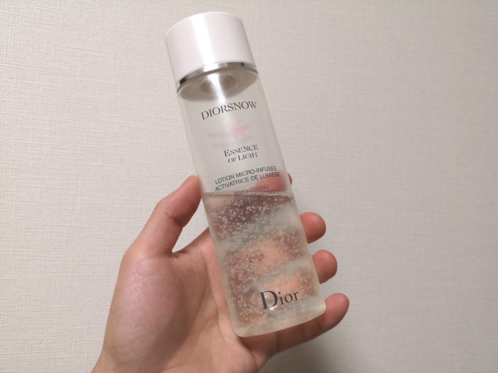 Diorの化粧水「DIORSNOW」